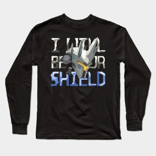 I Will Be Your Shield - Reinhardt Overwatch Long Sleeve T-Shirt